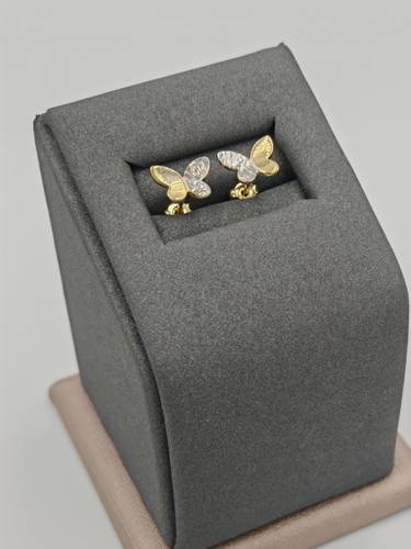 Butterfly Earrings 18k Gold
