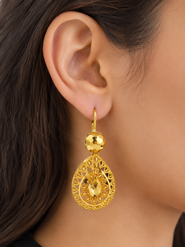 Dangling Earring 22k gold
