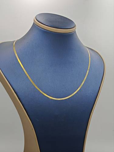 Flat Necklace 21k Gold
