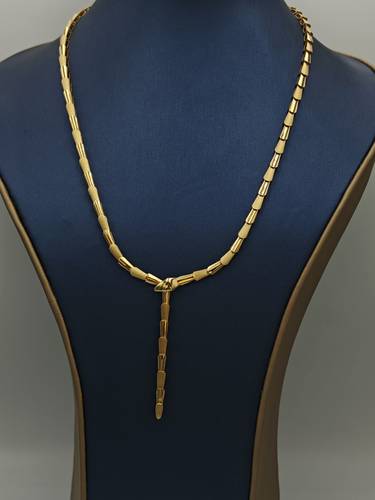 Snake Necklace 18K Gold