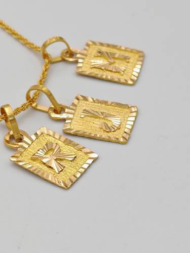 Chain Letters 21K Gold