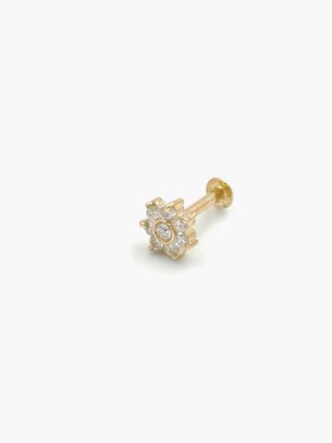 Diamond Nose pin 18k Gold