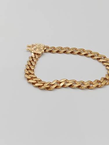 Gold Monaco Bracelet 18K