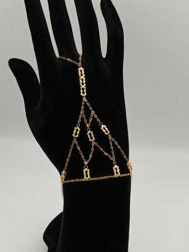 Hand Bracelet 21K Gold