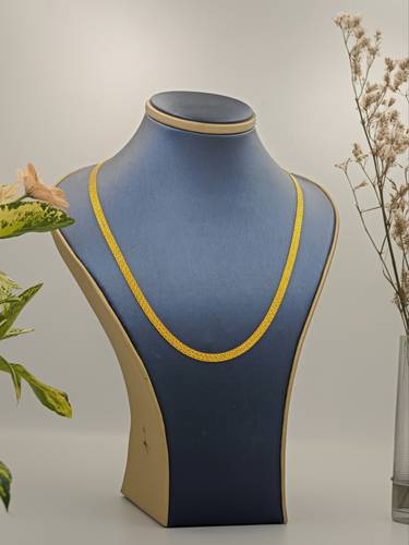 Flat Necklace 21k Gold