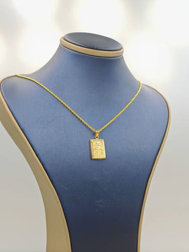 Saidi logo Necklace 18k Gold