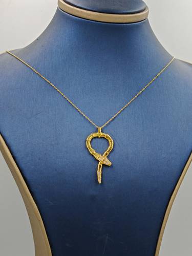 Snake Necklace 21k Gold