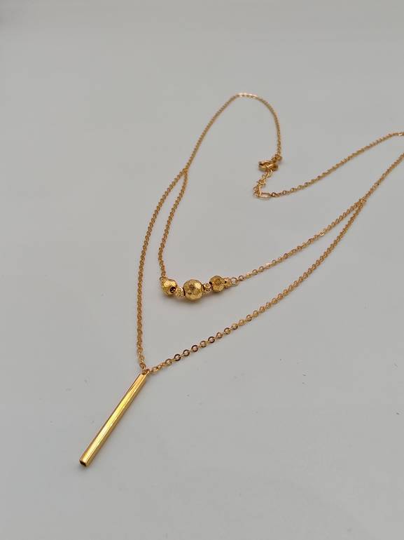 عقد سبحة عيار 21 ذهب صافي Necklace 21k Pure Gold saudi gold