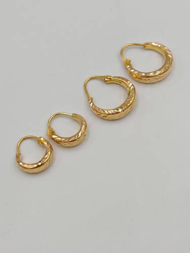 Earring 21k gold