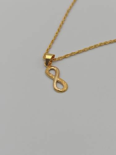 Infinity Necklace 18K Gold