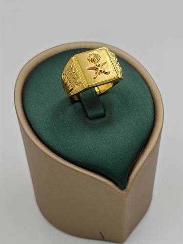 Solid Saudi  Ring 21K