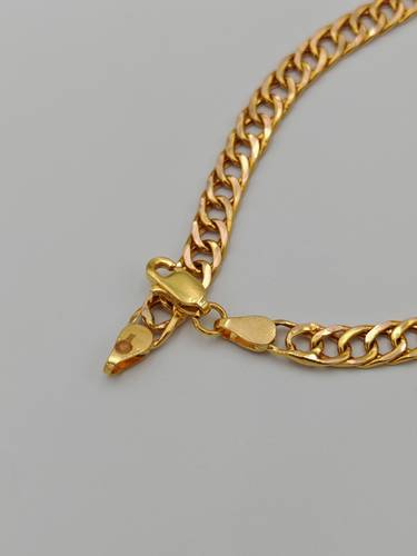 اسوارة جنزير ذهب عيار 21