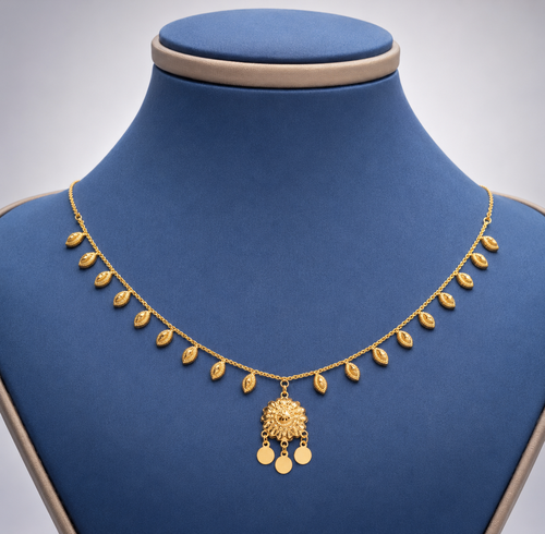 Yeadmena Necklace 21k Gold