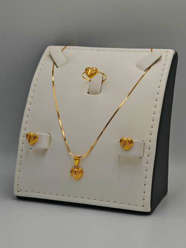 Heart Set 18k gold