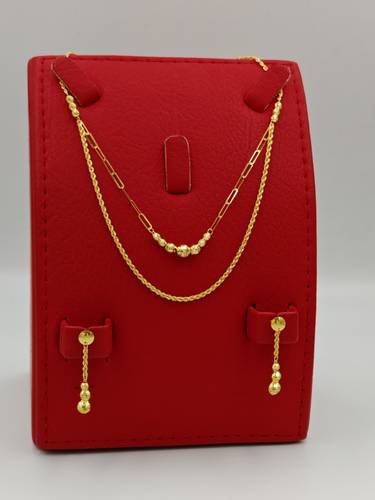 Half Set 21K Gold