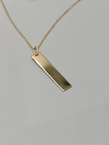 Bar Necklace 18K