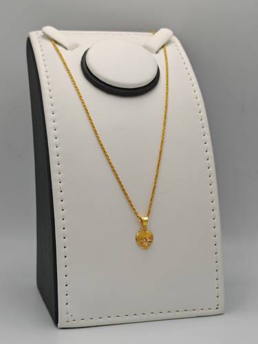Heart Necklace 21k Gold