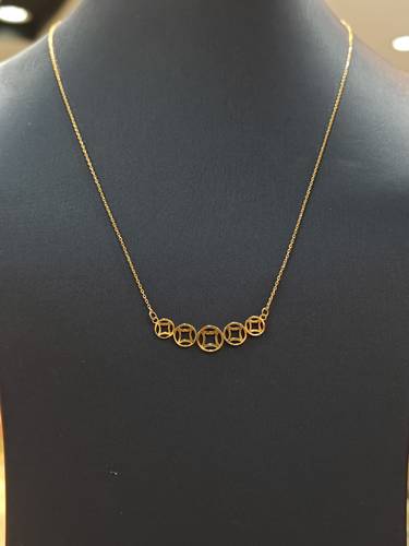 Catcher Necklace 18K Gold