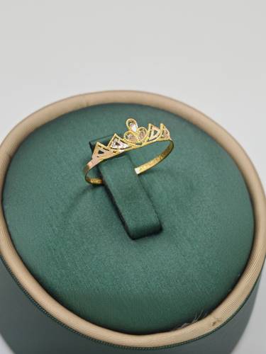 Crown Ring 21K Gold