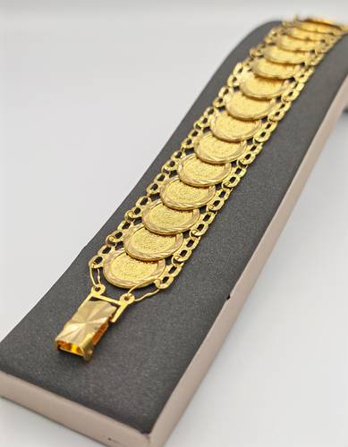 اسوارة جنيهات ذهب عيار 21
