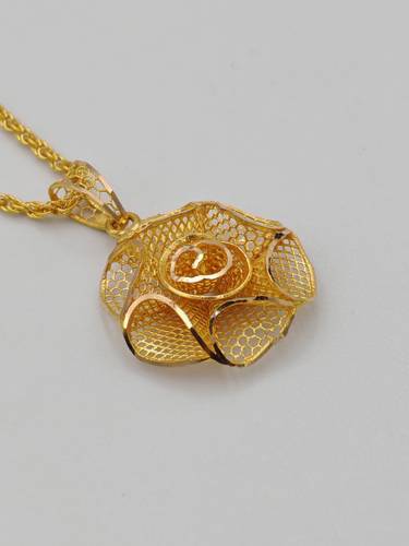 طقم ذهب عيار 21