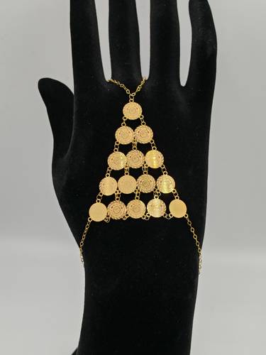 Hand Bracelet 21K Gold