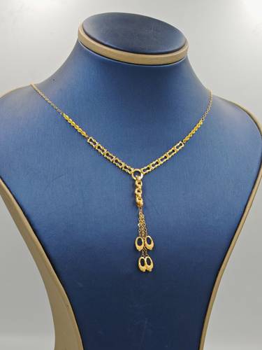 عقد ذهب عيار 21