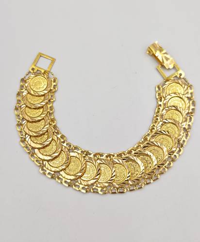 Coins Bracelet 21k Gold