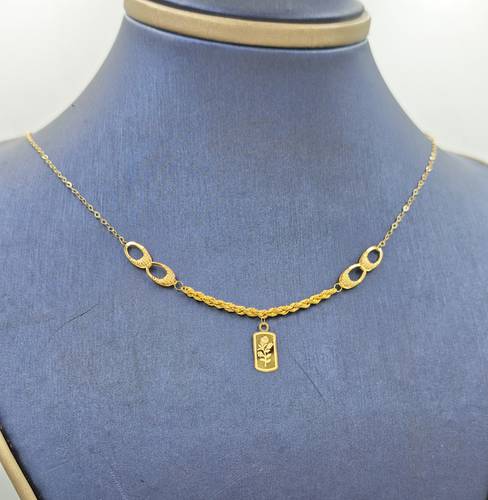 Necklace 21k Gold