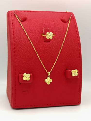 Set 21K gold