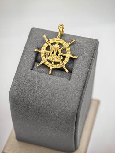 Anchor Pendant 21k Gold