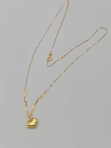 Heart Necklace 18K Gold