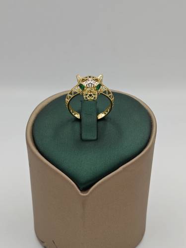Panther Ring 18K Gold