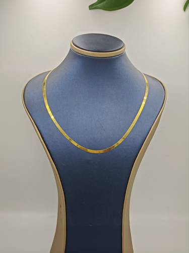 Flat Necklace 21k Gold