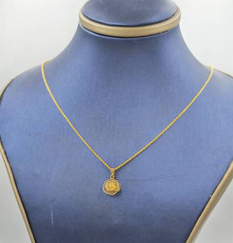 Necklace 21k Gold