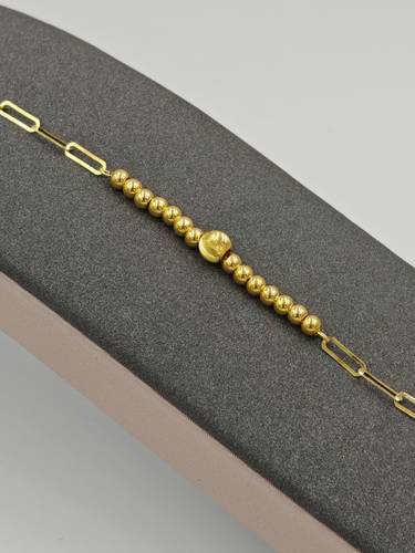 Nano Clip Bracelet 21K Gold