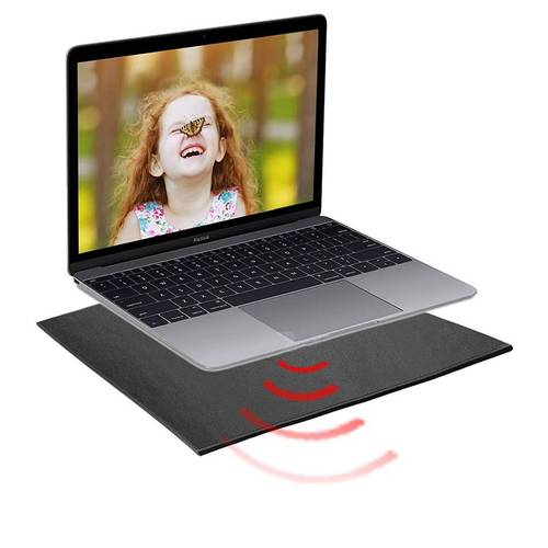 مفرش لاب توب يحجب الاشعه والذبذبات المباشرة.