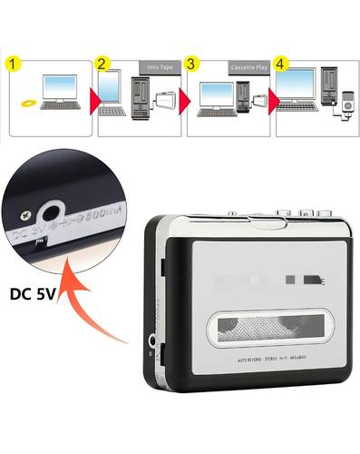 جهاز يحول اشرطة الكاسيت الى ملفات صوتيه mp3