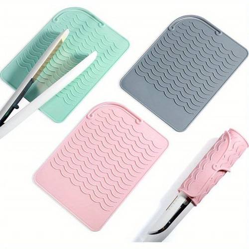 مفرش سيلكون لحماية الاسطح من حرارة اجهزة تصفيف الشعر   