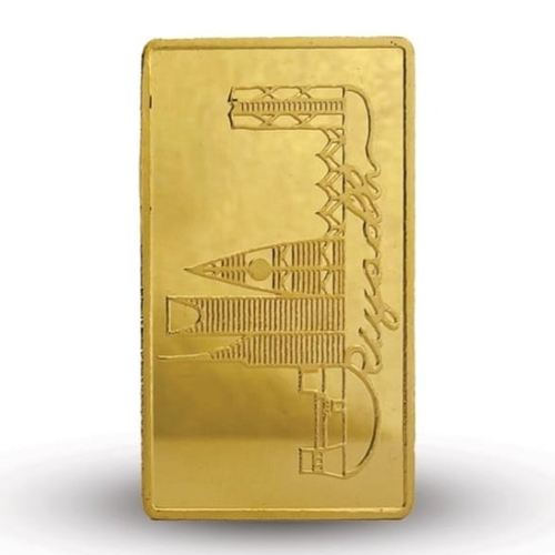 سبيكة ذهب عيار 24 بوزن 2.5 غرام ديوان الذهب