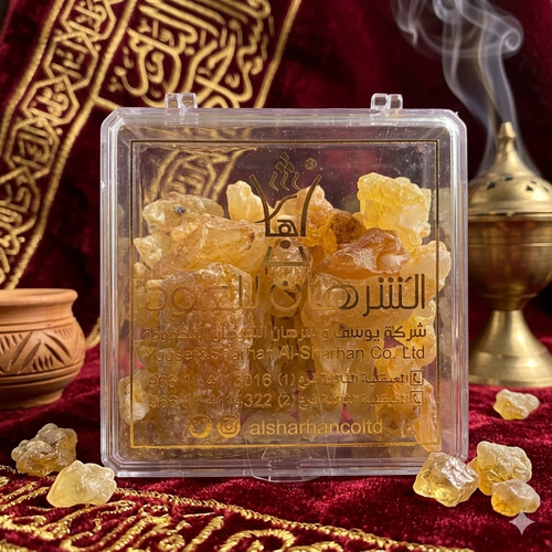 اللبان الذهبي الطبيعي 60جرام عالي الجودة حجم وسط