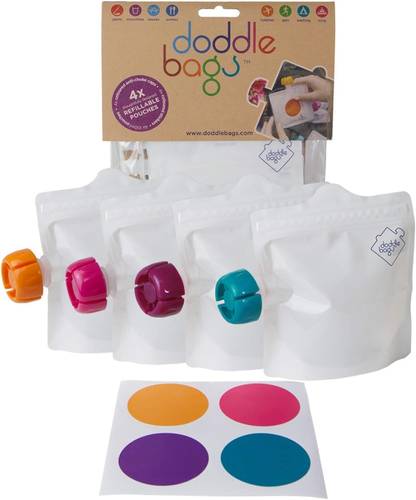  اكياس doddle bag  4حبات