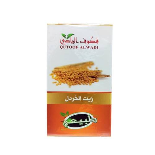 زيت الخردل الطبيعي للشعر والبشرة من قطوف الوادي 125مل