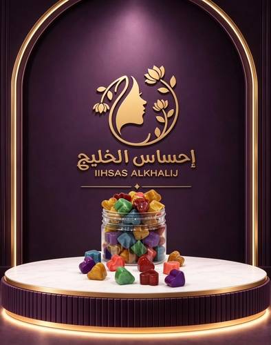 مستكه ملونه عطريه 
