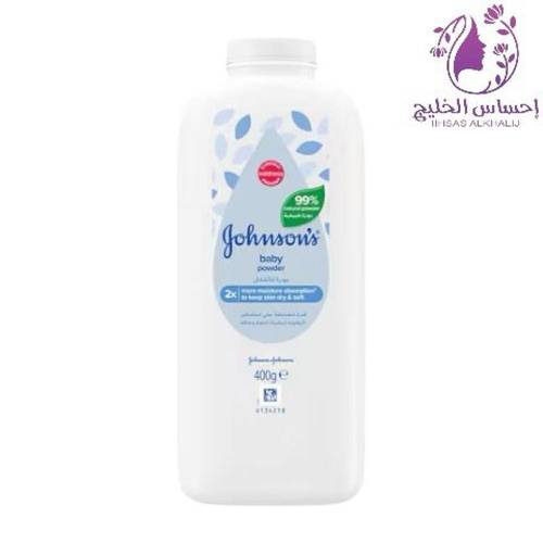 بودرة أطفال طبيعية 400 جم - جونسون