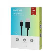سلك شاحن منفذ تايب سي ماركة RAVPOWER