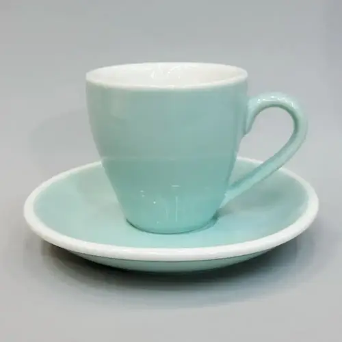 #E #EG80-LBL؛ فنجان قهوة مع صحن ٨٠ مل #E