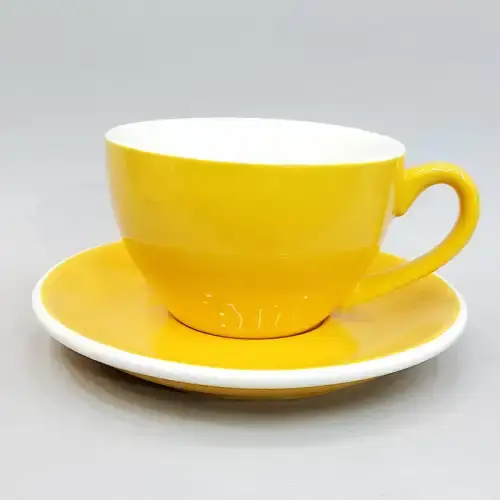 #EG300-Y؛ كوب قهوة وصحن 300 مل #E /Y