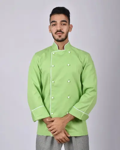 قميص طباخ   العدد 1  مقاس     S\XS\M\L\XL\2XL   