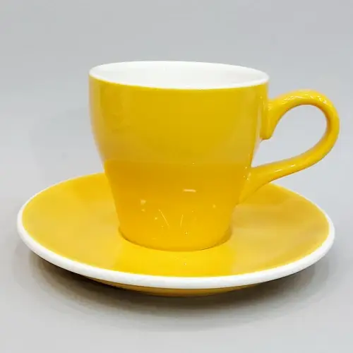 #TL80-Y؛ كوب قهوة وصحن 80 مل #T /Y